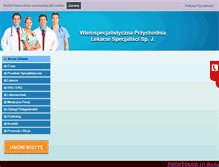 Tablet Screenshot of lekarze.gda.pl
